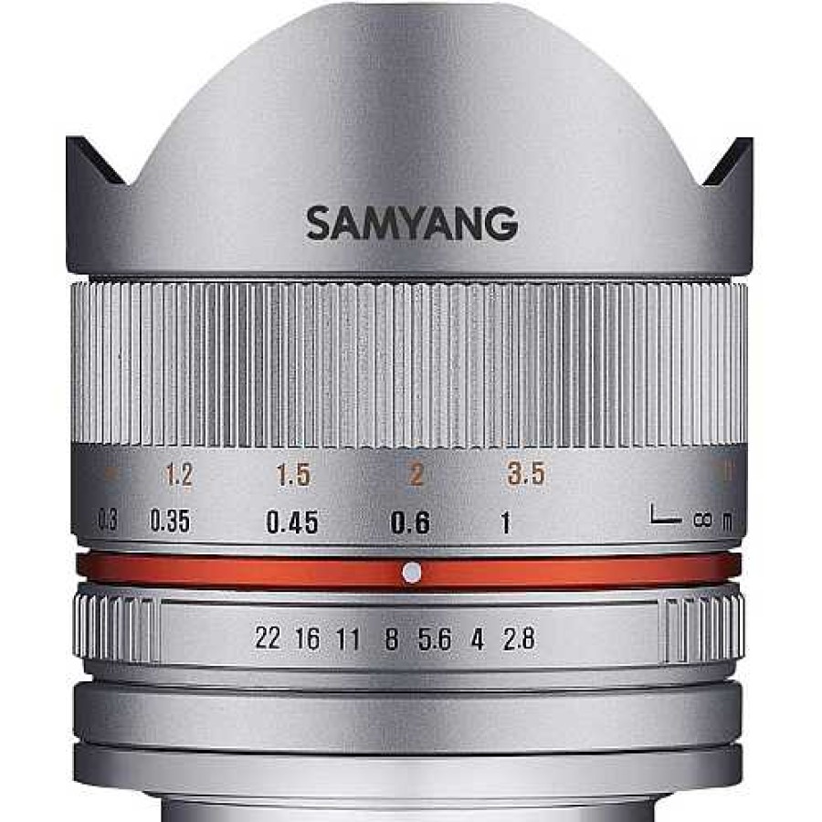 Samyang Samyang 8Mm F/2.8 Fisheye Umc Ii Lens For Sony Fe - Silver Sony Fe-Mount