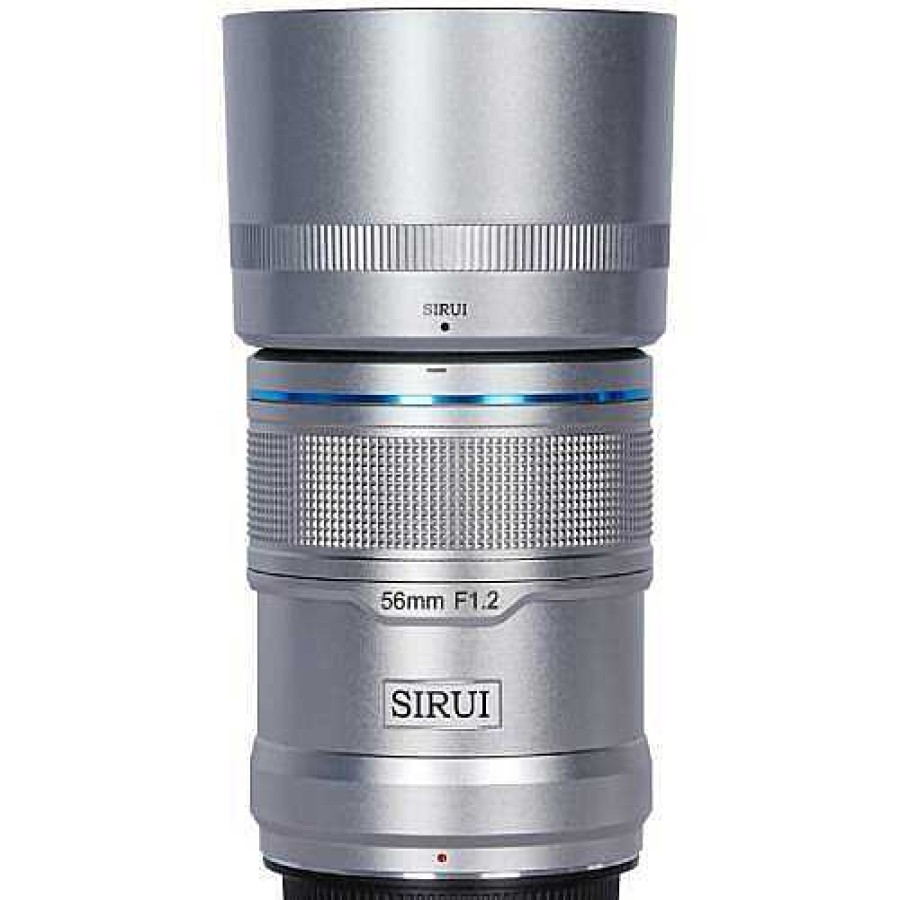 Sirui Sirui Sniper 56Mm F/1.2 Apsc Auto-Focus Lens For Nikon Z Mount - Silver Nikon Z Mount