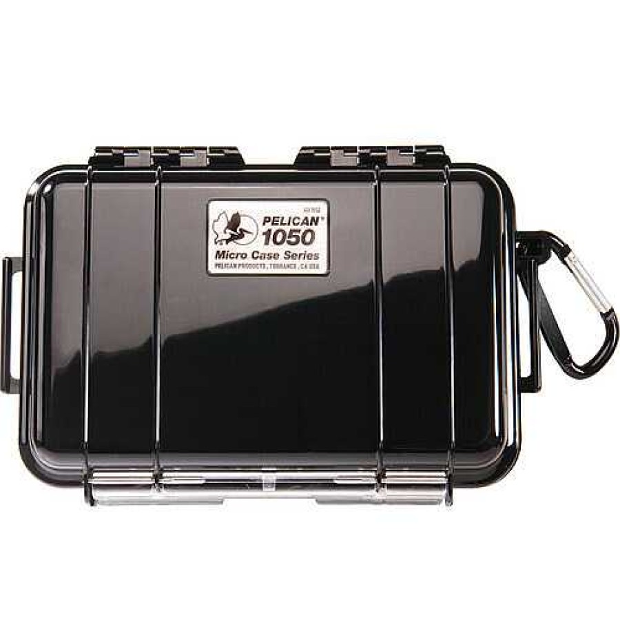 Pelican Pelican 1050 Micro Case - Black With Solid Lid Hard Cases