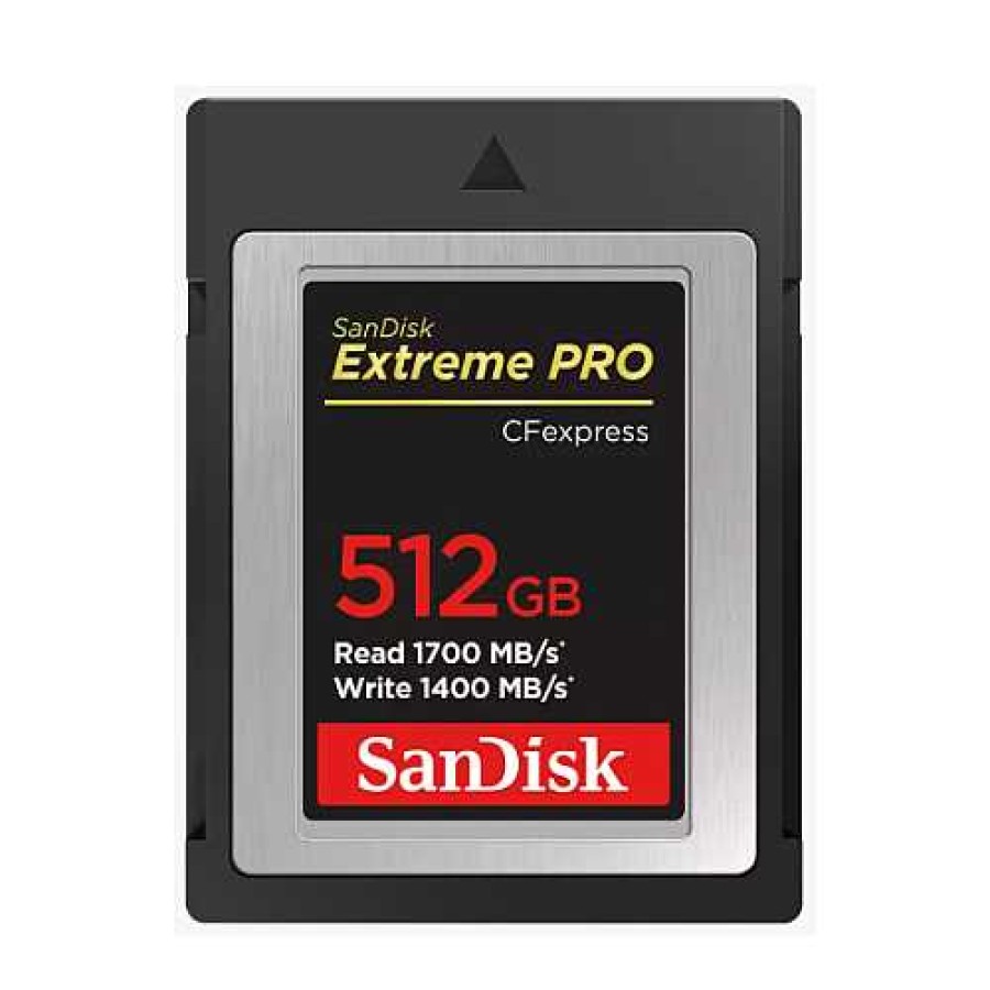 SanDisk Sandisk Extreme Pro 512Gb Cfexpress Type B 1700Mb/S Memory Card Cfexpress Memory Cards