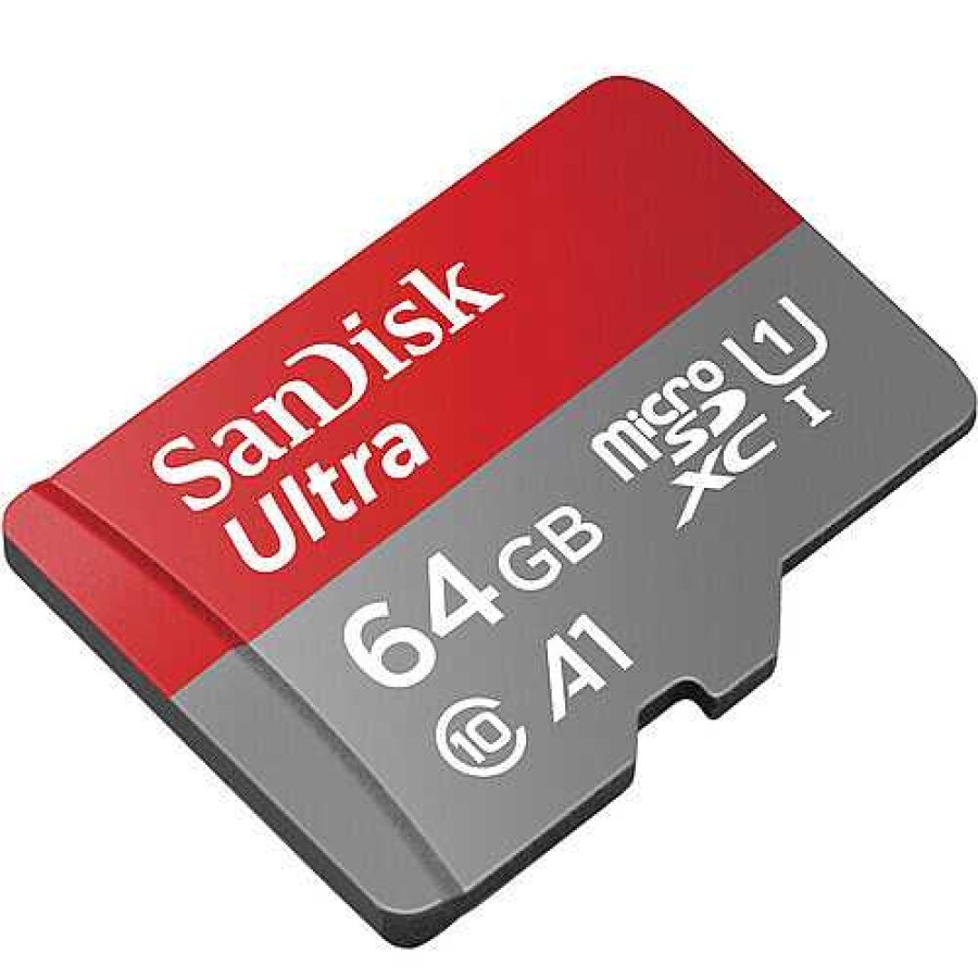 SanDisk Sandisk Ultra 64Gb Microsdxc Uhs-I 140Mb/S Memory Card With No Adapter - V10 Microsd Memory Cards