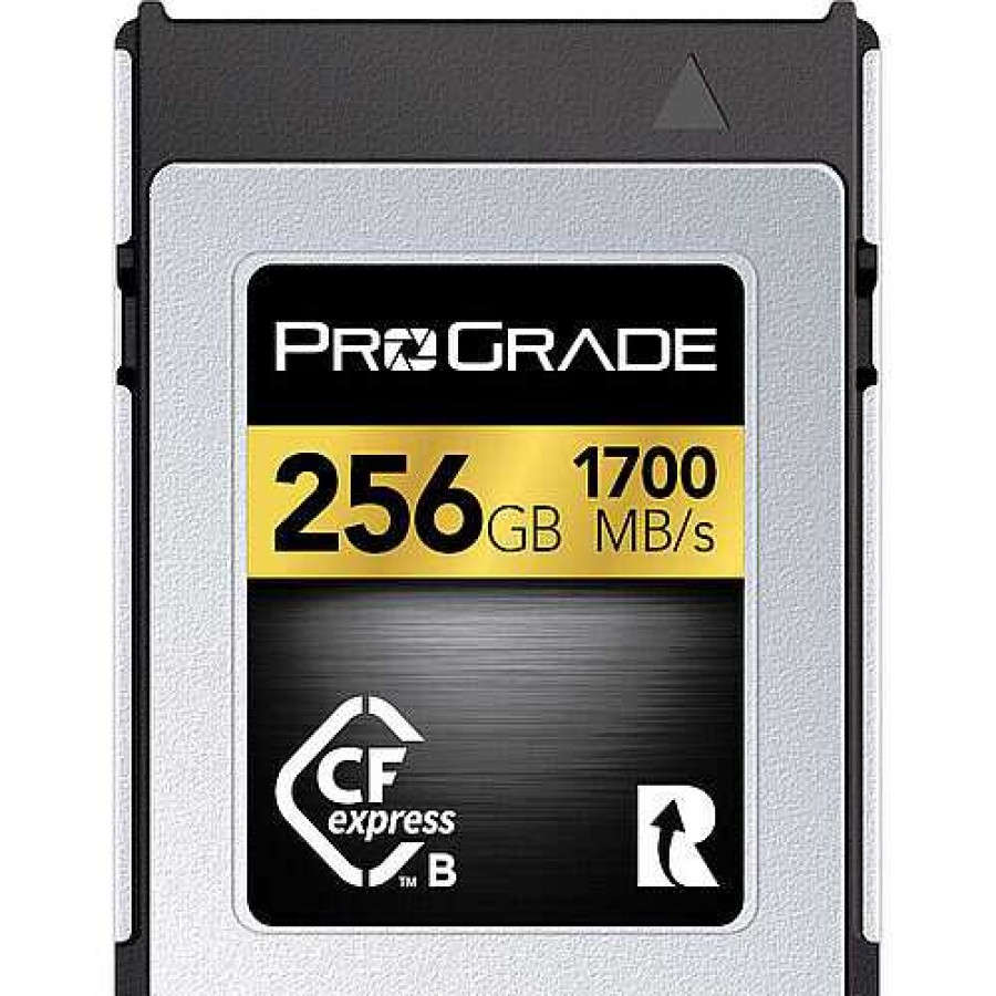 Prograde Prograde Digital 256Gb Cfexpress 2.0 Type B Gold Memory Card Cfexpress Memory Cards