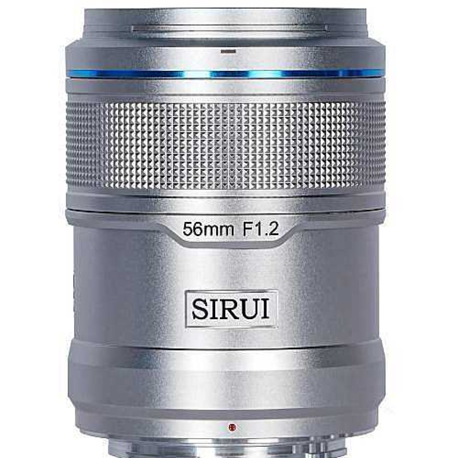 Sirui Sirui Sniper 56Mm F/1.2 Apsc Auto-Focus Lens For Nikon Z Mount - Silver Nikon Z Mount