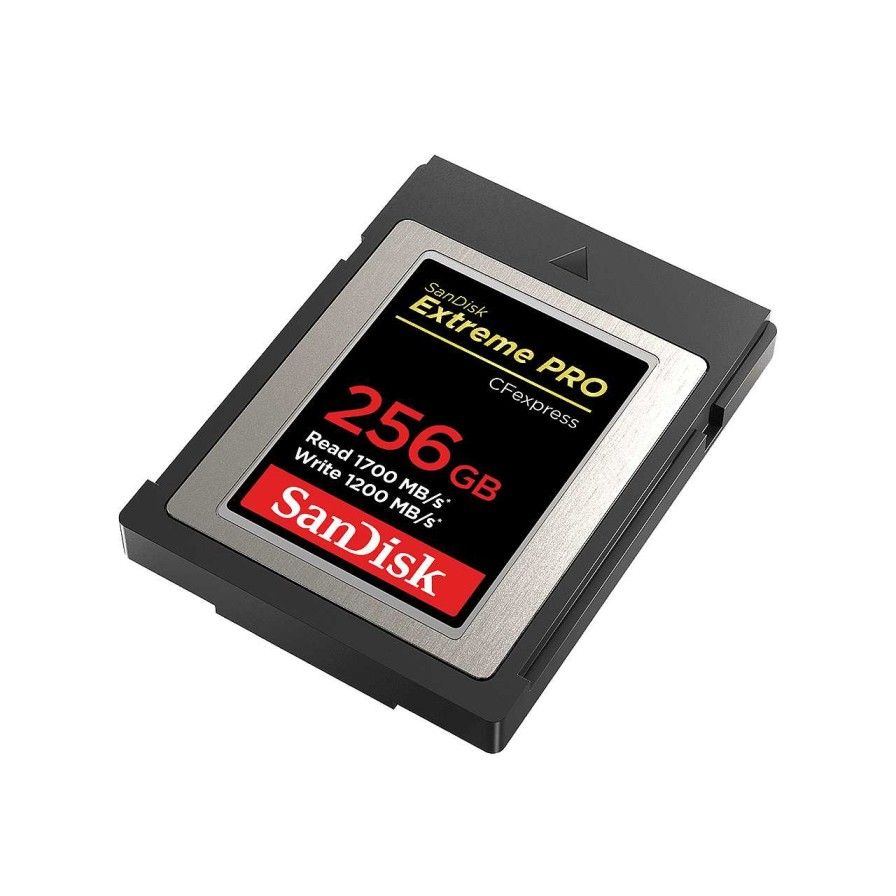 SanDisk Sandisk Extreme Pro 256Gb Cfexpress Type B 1700Mb/S Memory Card Cfexpress Memory Cards