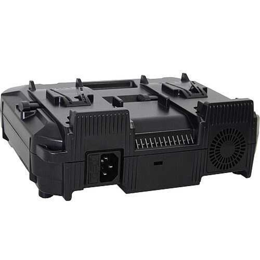 IDX Idx System Technology Vl-2000S Dual-Channel Simultaneous Charger With Power Supply - V-Mount Battery Chargers & Plates