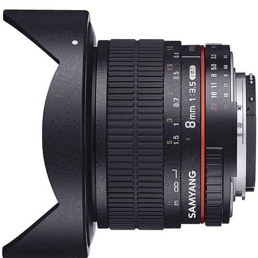 Samyang Samyang 8Mm F/3.5 Fisheye Umc Ii Lens For Mft Micro Four Thirds Mount