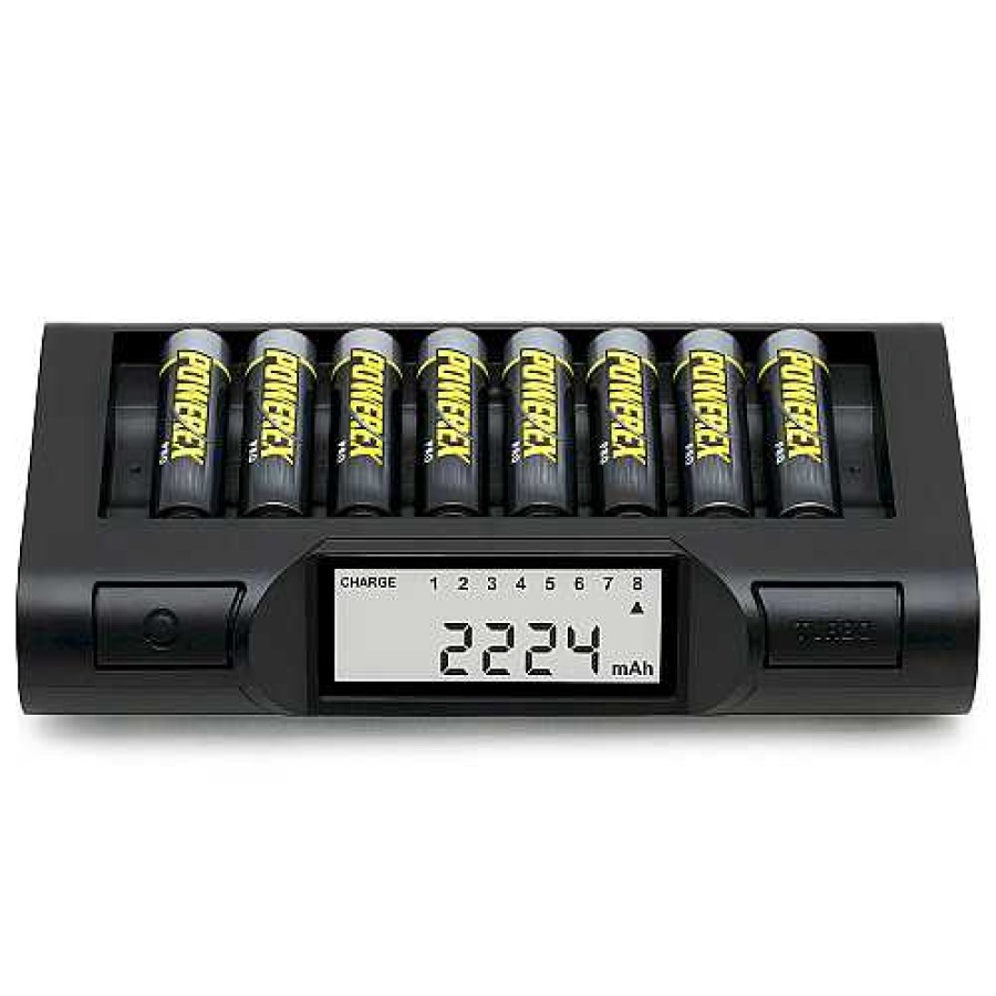 Maha Energy Maha Powerex Mh-C980 Turbo Eight Aa/Aaa Battery Charger Analyser Aa / Aaa Batteries & Chargers