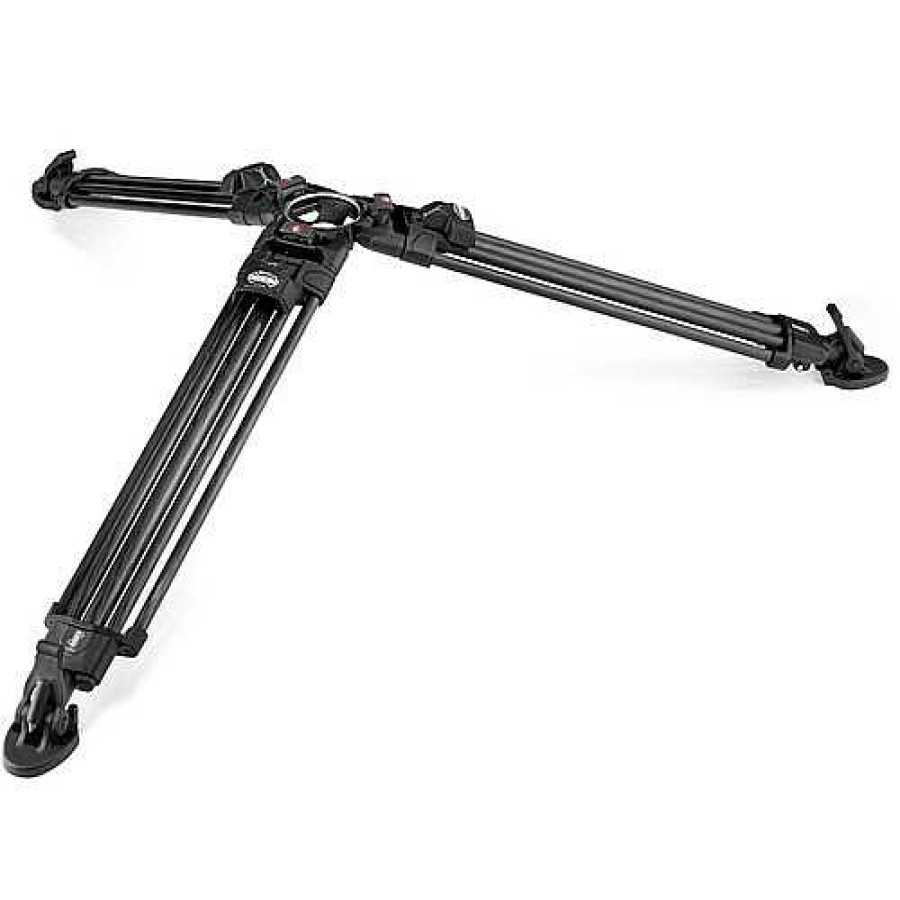 Manfrotto Manfrotto 608 Nitrotech Fluid Head With 645 Fast Twin Carbon Fiber Tripod System And Bag Video Tripods