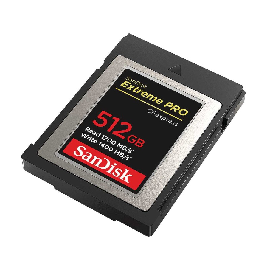 SanDisk Sandisk Extreme Pro 512Gb Cfexpress Type B 1700Mb/S Memory Card Cfexpress Memory Cards