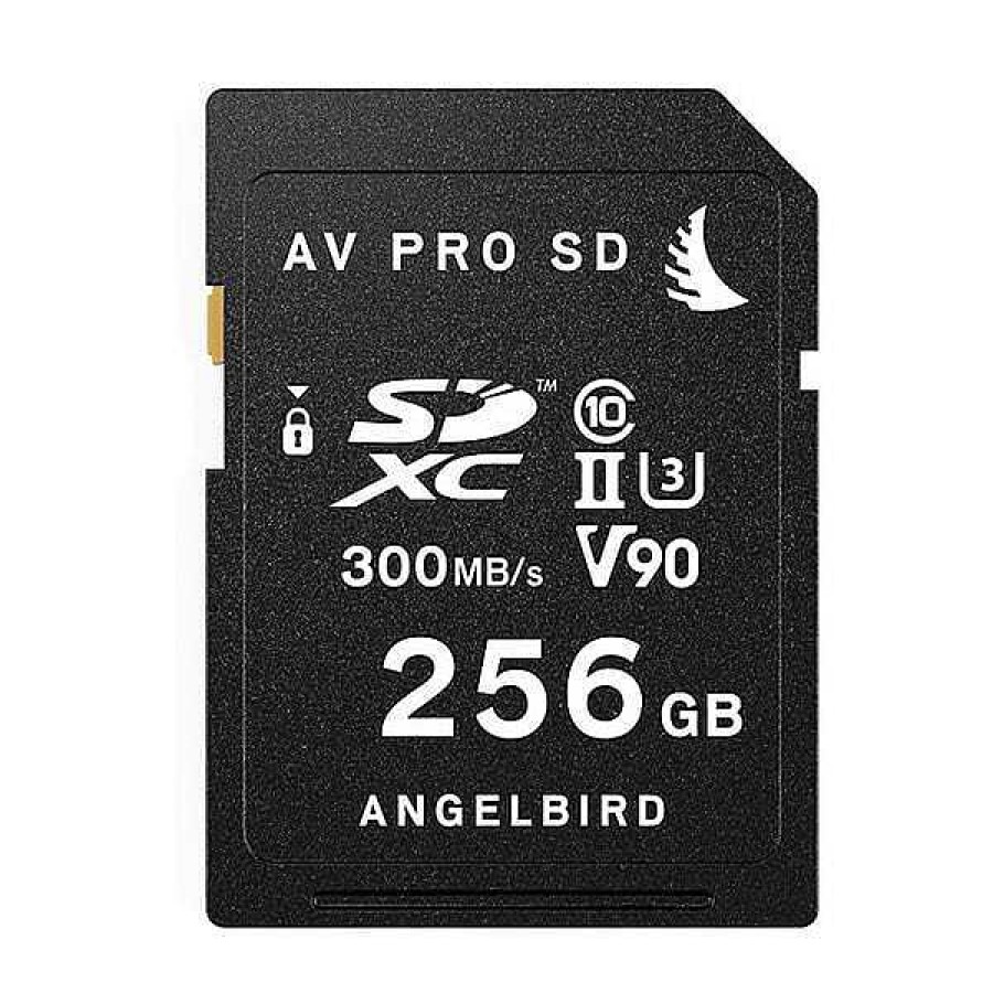 Angelbird Angelbird Av Pro 256Gb Sdxc Uhs-Ii 300Mb/S Memory Card - V90 Sd Memory Cards