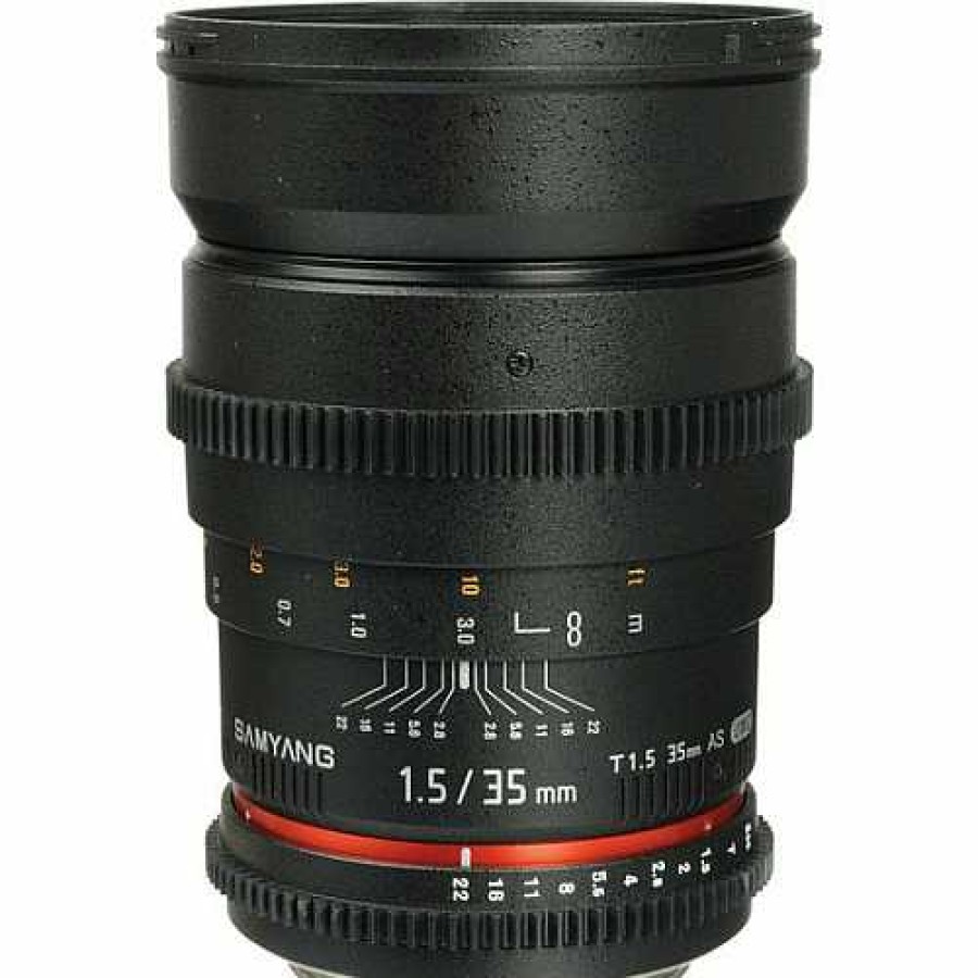 Samyang Samyang 35Mm T1.5 Vdslr Umc Ii Cinema Lens For Mft Micro Four Thirds Mount