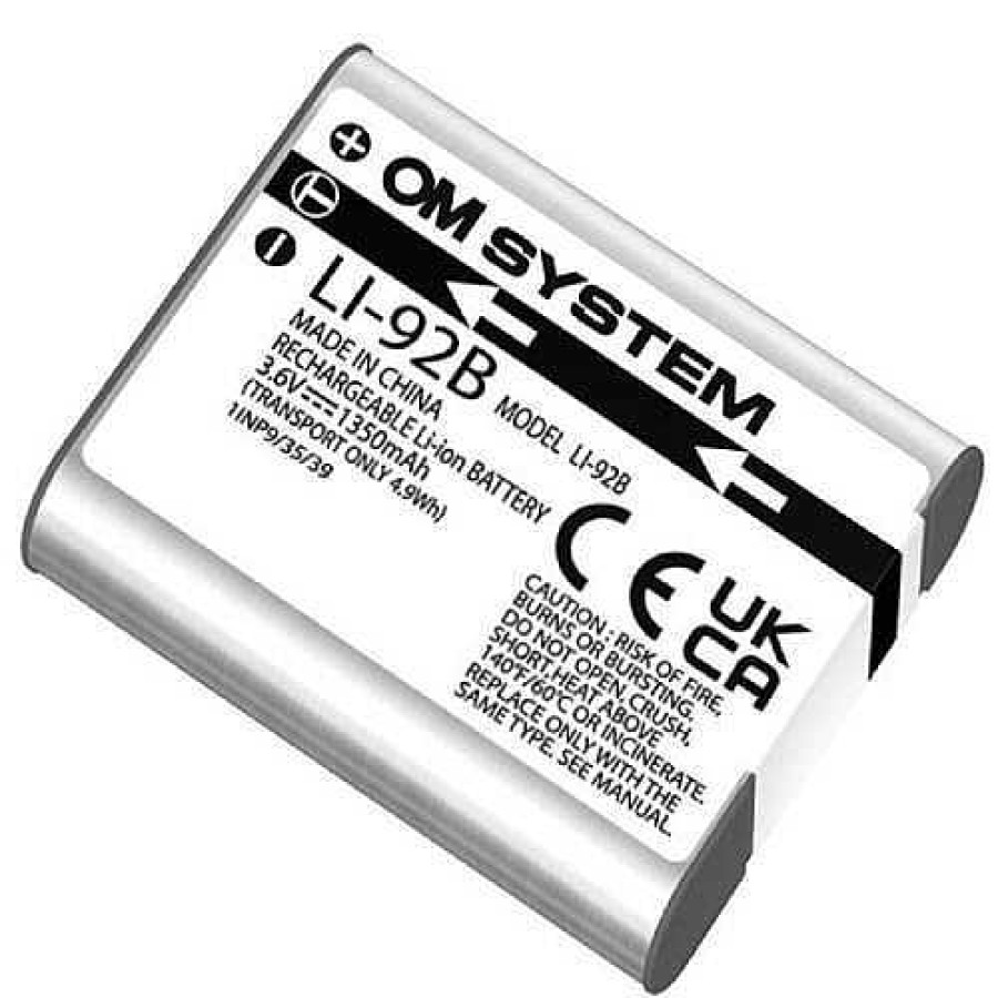 OM SYSTEM Om System Li-92B Li-Ion Battery Camera Batteries