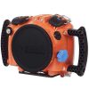 AquaTech Aquatech Edge Base Underwater Sport For Canon R5 - Orange Underwater Housings