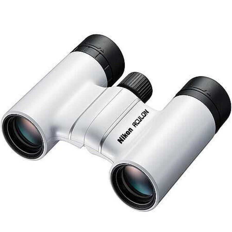 Nikon Nikon 8X21 Aculon T02 Compact Binocular - White Binoculars & Optical