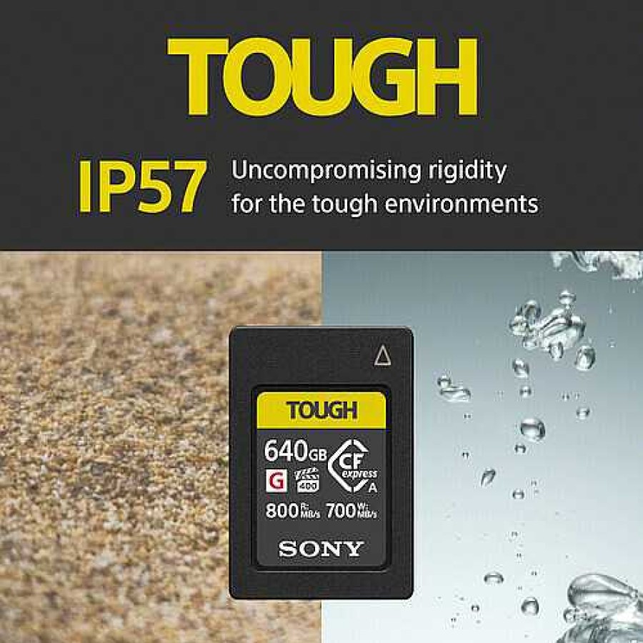 Sony Sony Tough Cfexpress Type A Card - 640Gb Cfexpress Memory Cards