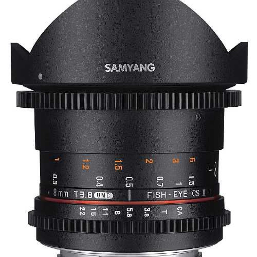 Samyang Samyang 8Mm T3.8 Fisheye Vdslr Umc Ii Cinema Lens For Mft Micro Four Thirds Mount