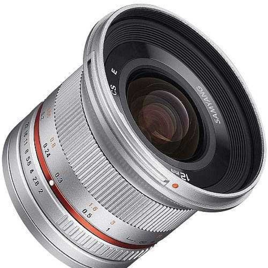 Samyang Samyang 12Mm F/2.0 Umc Micro Four Thirds Mount - Silver Micro Four Thirds Mount