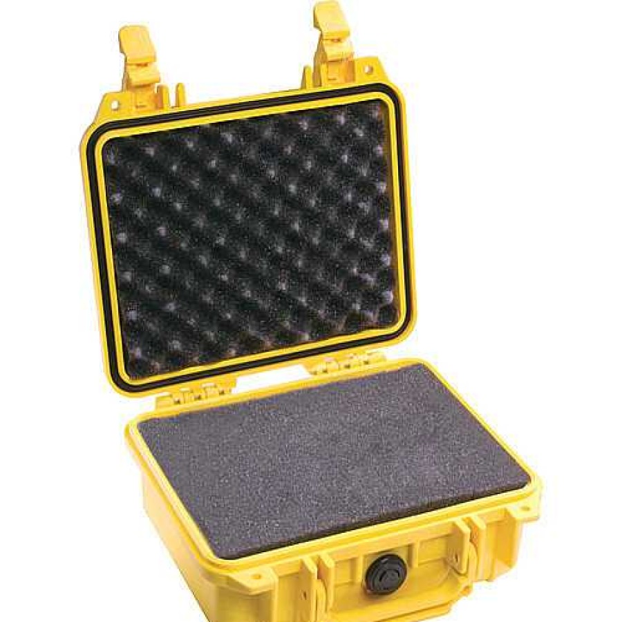 Pelican Pelican 1200 Camera Case With Foam - Yellow Hard Cases