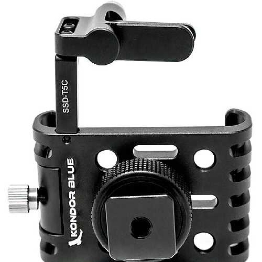 Kondor Blue Kondor Blue T5 Ssd Holder For Bmpcc 4K/6K & Z Cam Cages Camera Cages & Rigs