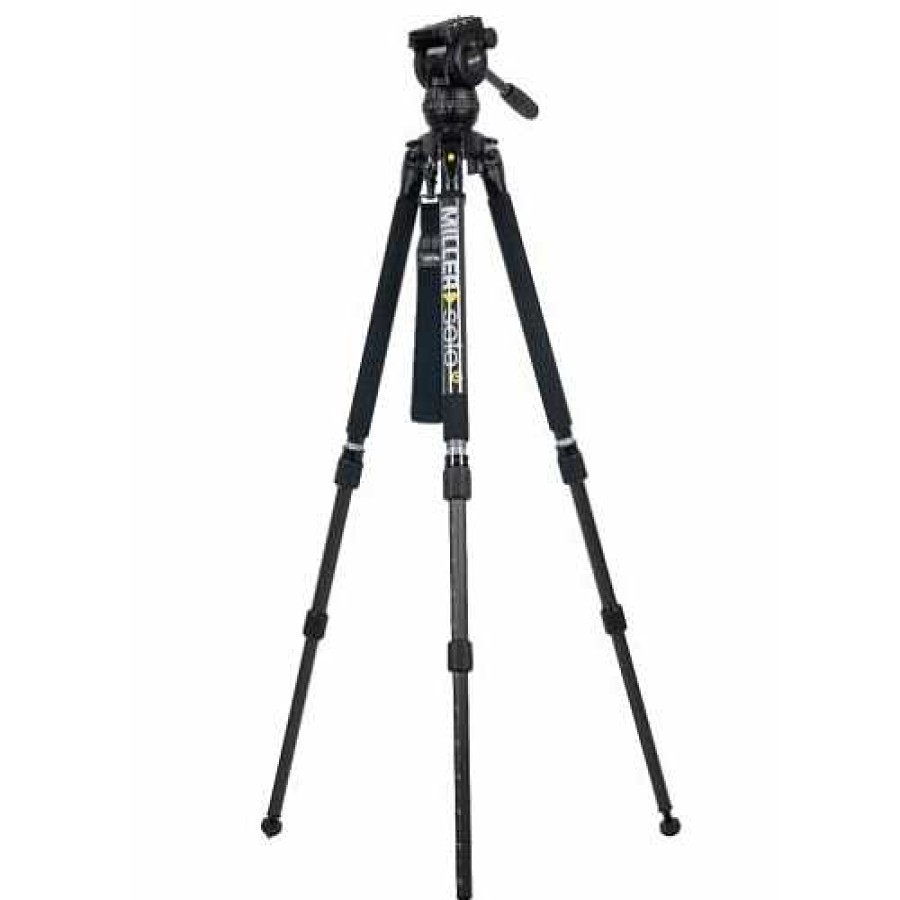 Miller Miller 3712 Cx2 Solo-Q 75 2-Stage Carbon Fibre Video Tripod System Video Tripods