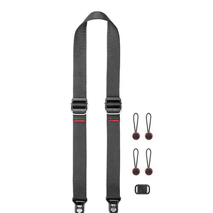 Peak Design Peak Design Slide Lite Camera Strap - Black V2 Camera Straps & Clips