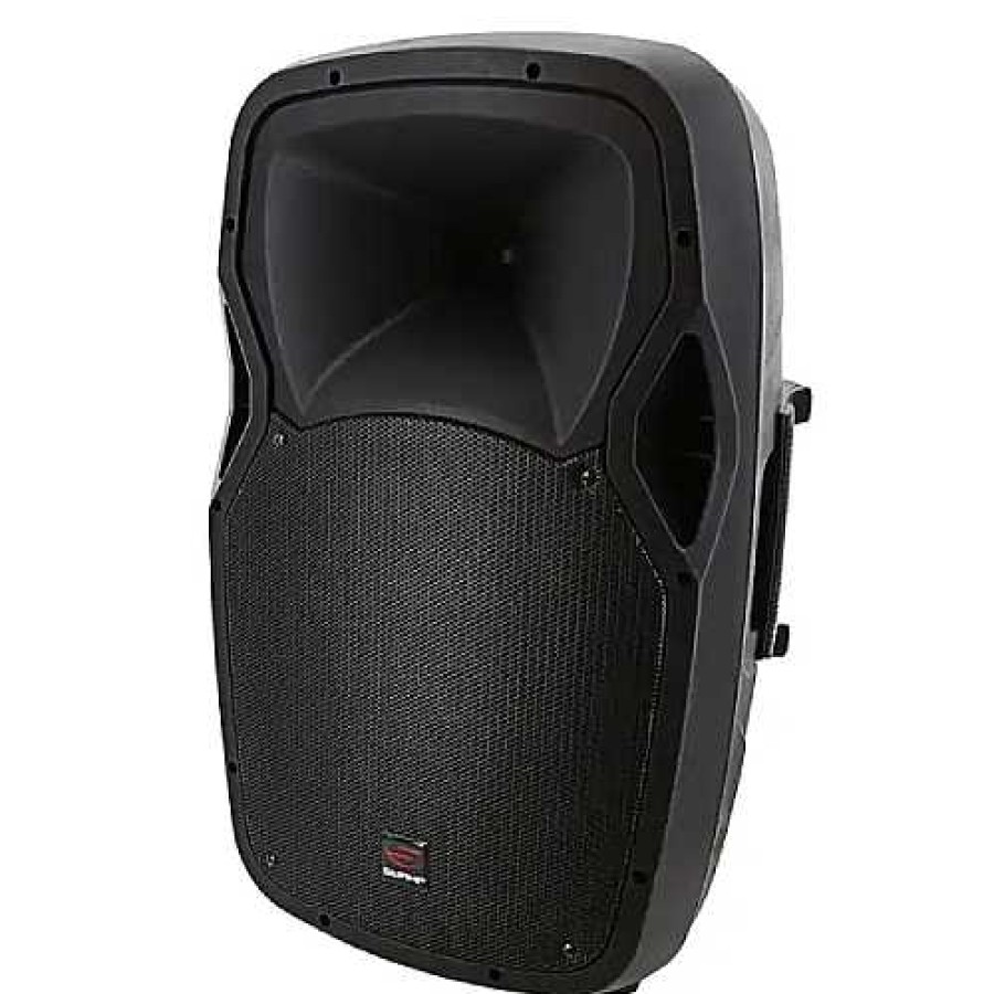 Swamp Swamp Powered Pa Speaker - 15 Inch - Bi-Amped 200W + 50W Rms Wireless Audio