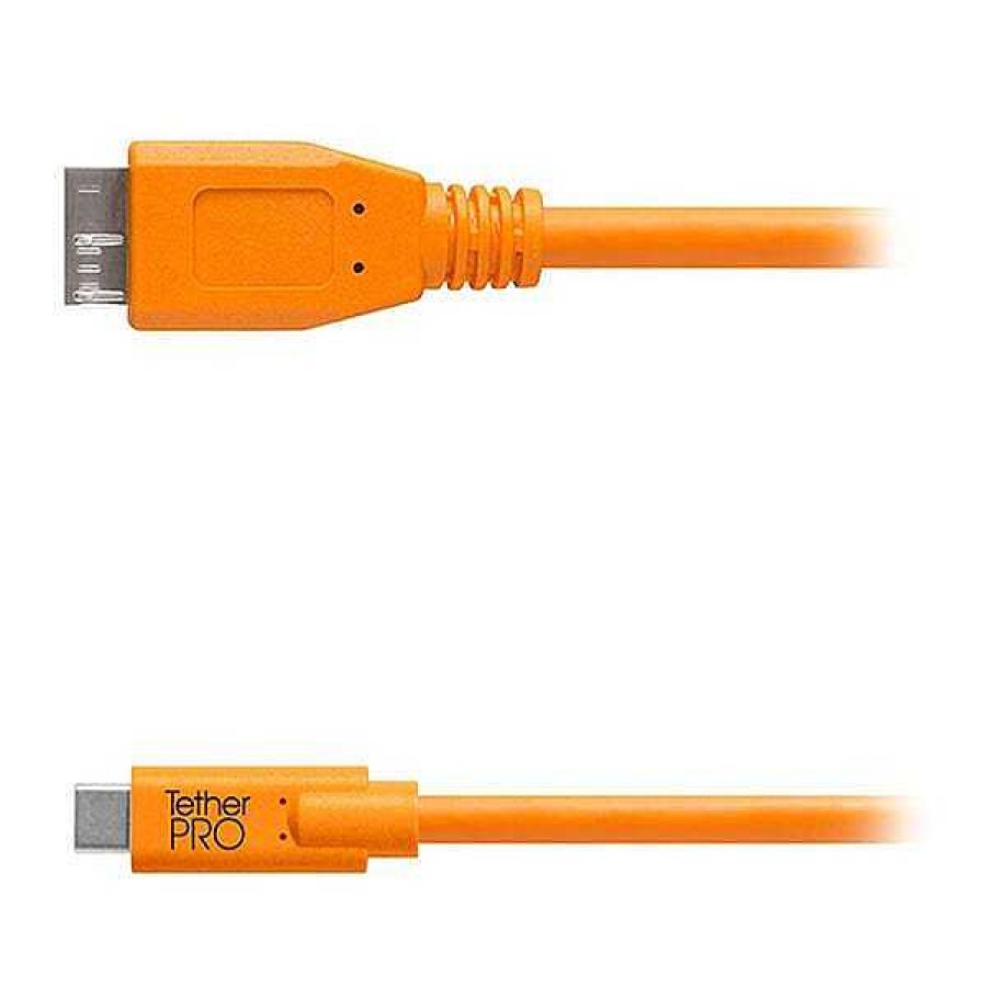 Tether Tools Tether Tools Tetherpro Usb-C To Usb 3.0 Micro B 4.6M Cable Cables