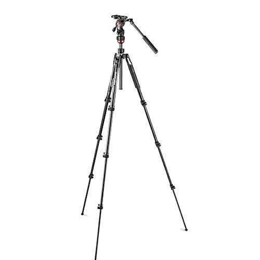 Manfrotto Manfrotto Befree Live 4 Section Aluminium Tripod Kit Video Tripods