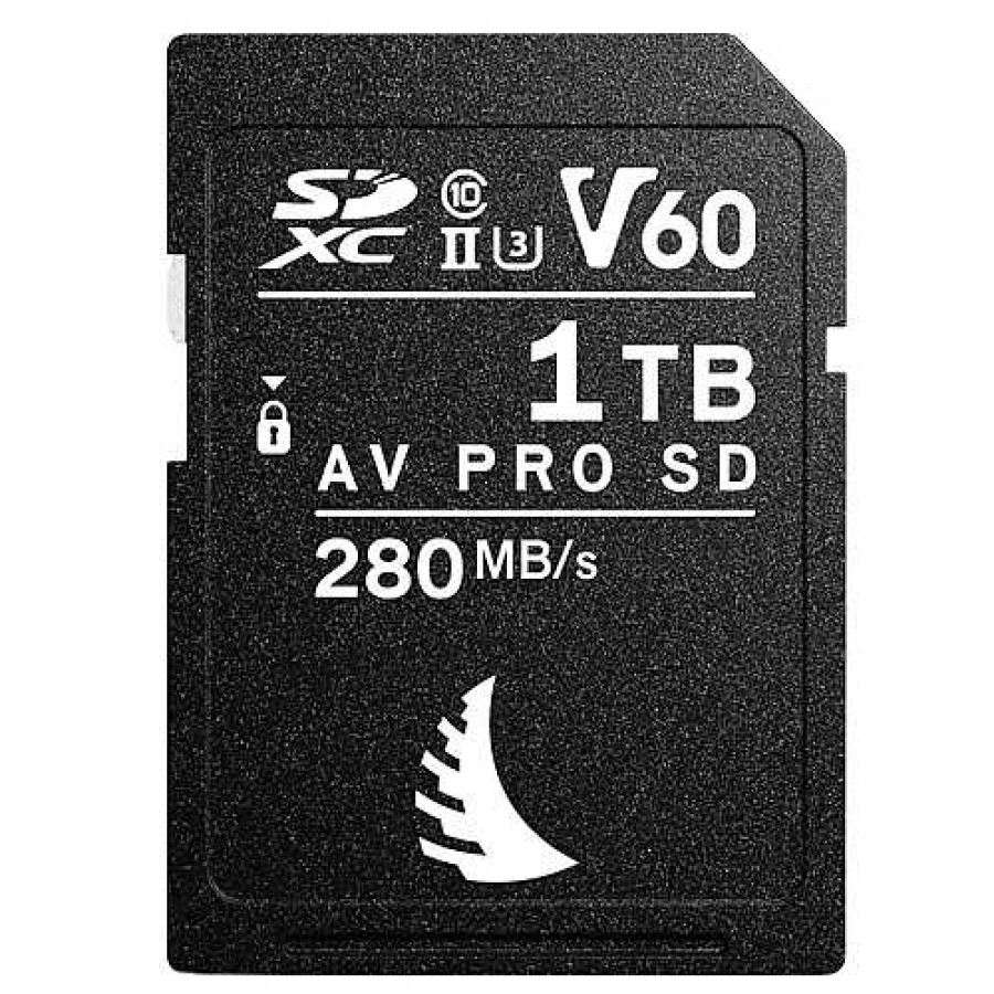 Angelbird Angelbird Av Pro 1Tb Sdxc Uhs-Ii 280Mb/S Memory Card - V60 Sd Memory Cards