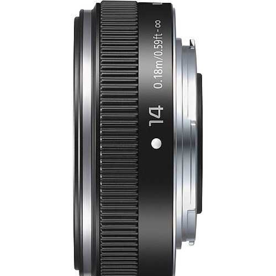 Panasonic Panasonic Lumix G 14Mm F/2.5 Asph Ii Lens - Black Micro Four Thirds Mount