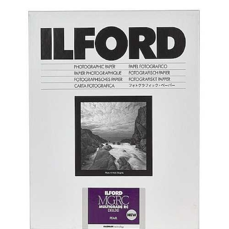 Ilford Ilford Rc Deluxe Pearl 8X10" - 100 Sheets Darkroom