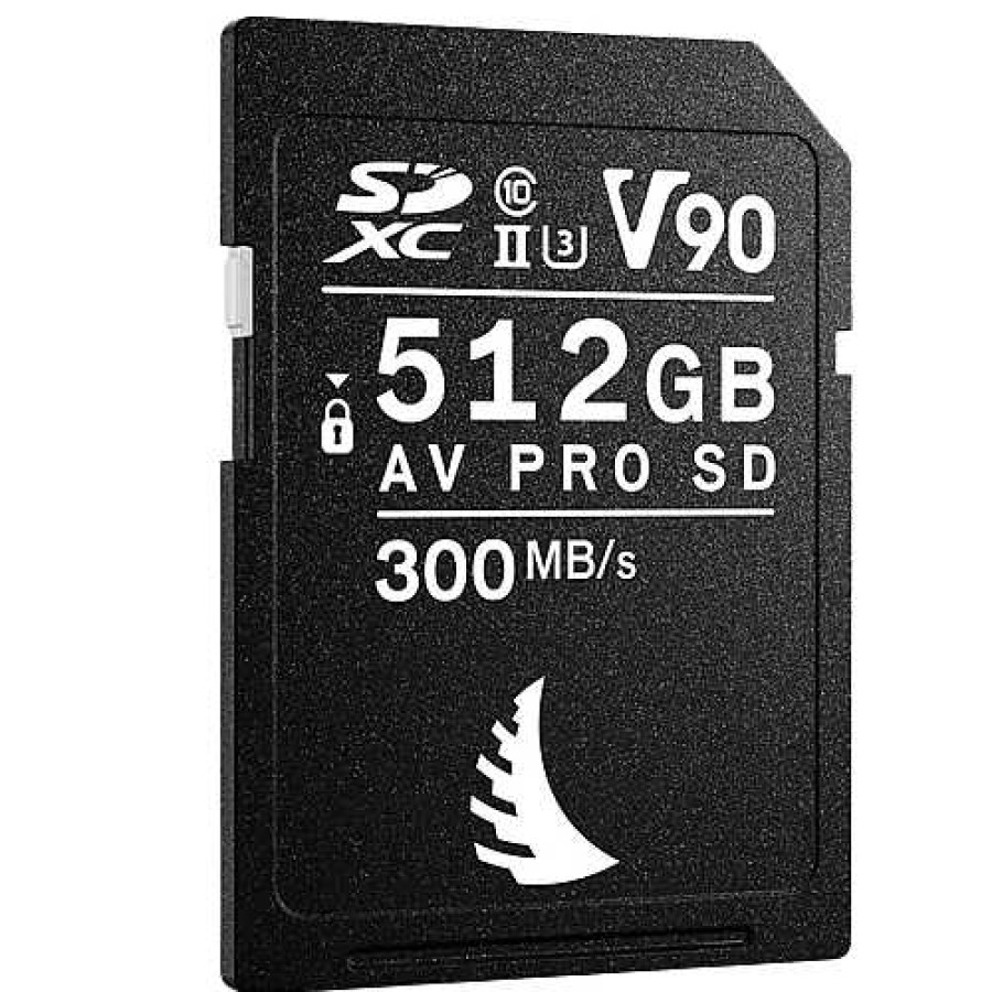 Angelbird Angelbird Av Pro 512Gb Sdxc Uhs-Ii 300Mb/S Memory Card - V90 Sd Memory Cards