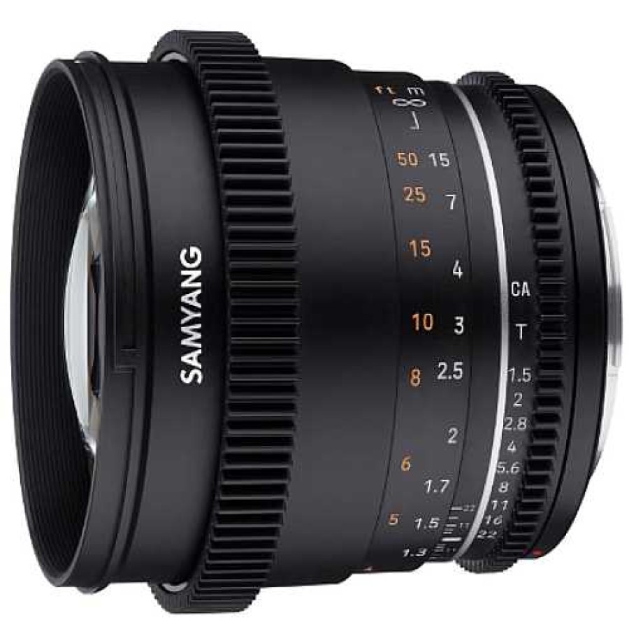 Samyang Samyang 85Mm T1.5 Ii Vdslr Cinema Lens For Canon Ef Canon Eos Ef Mount