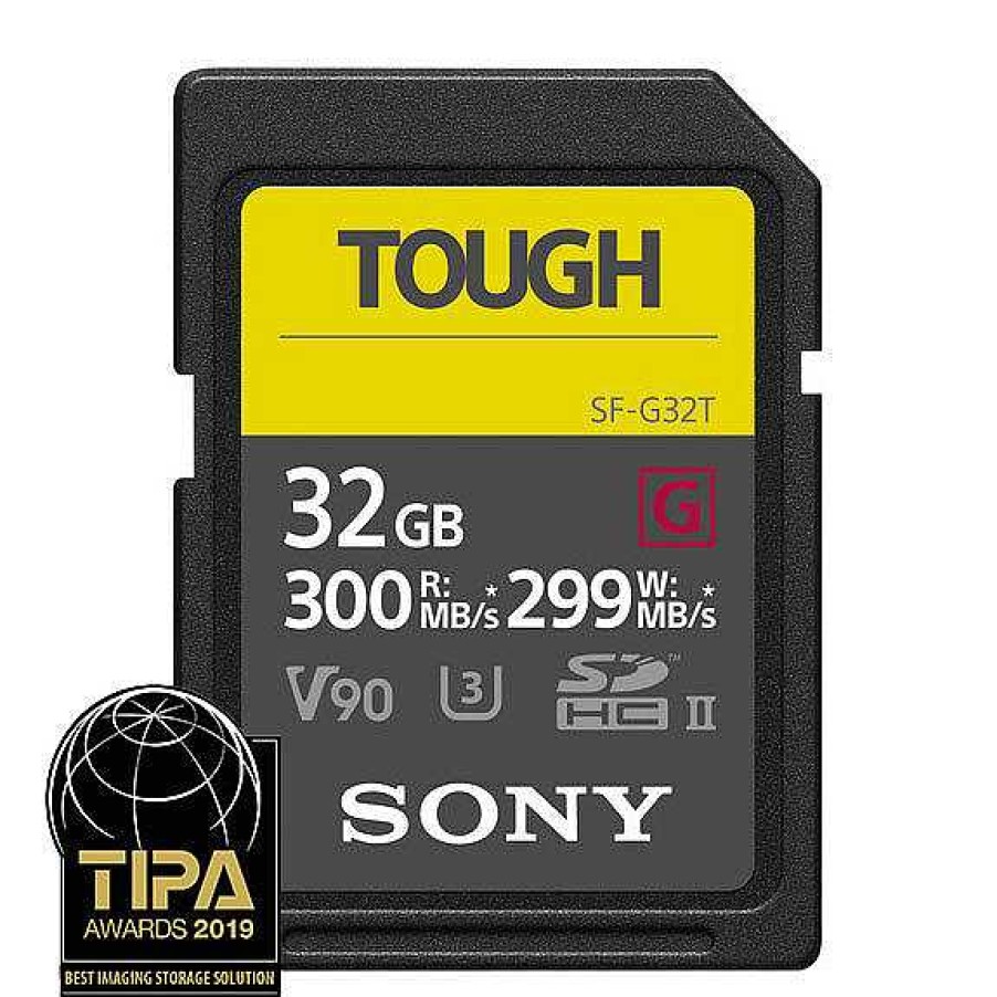 Sony Sony Tough 32Gb Sdhc Uhs-Ii 300Mb/S Memory Card - V90 Sd Memory Cards