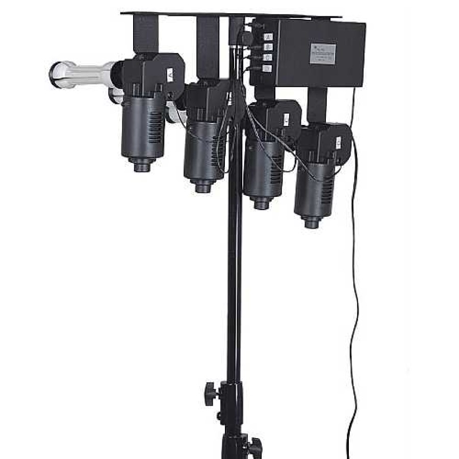 Nanlite Nanlite Be-4R Motorised Background - 4 Roll Kit With Remote Control Light Stands, Backgrounds & Mounting