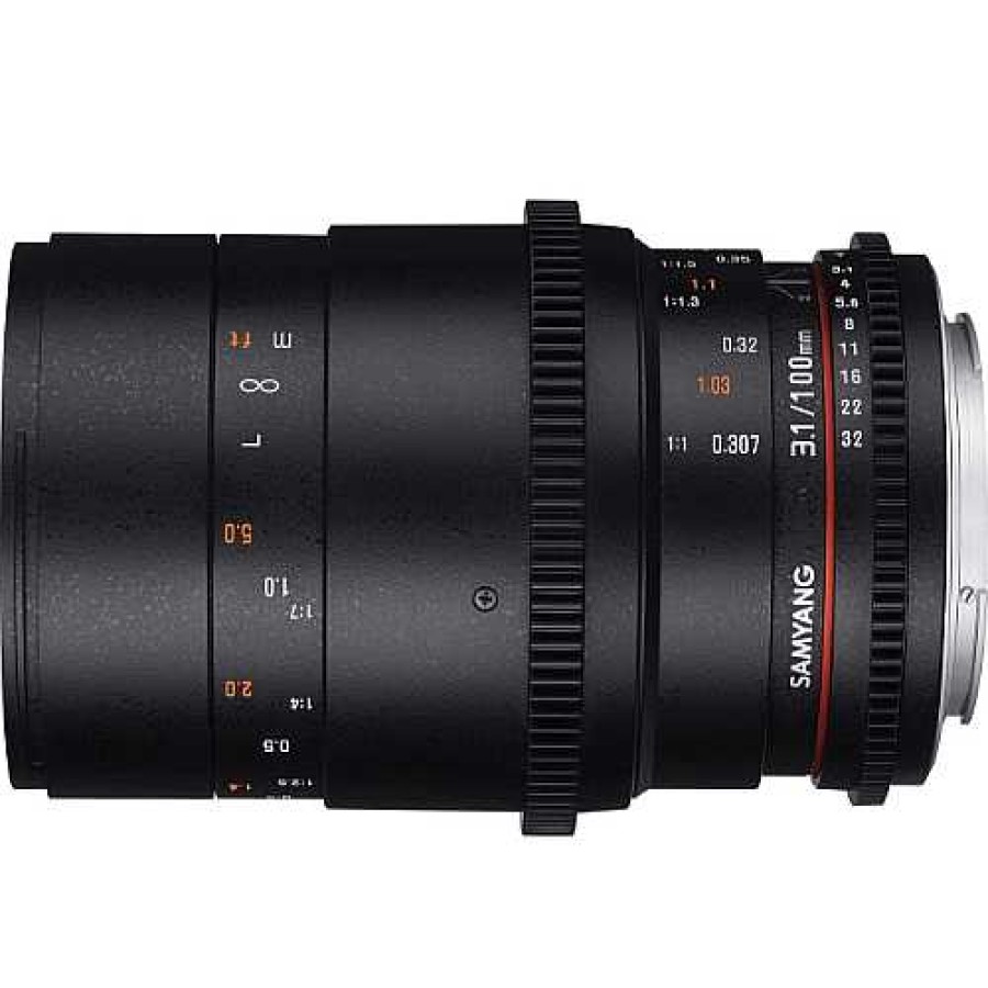 Samyang Samyang 100Mm T3.1 Macro Vdslr Umc Ii Cinema Lens For Mft Micro Four Thirds Mount