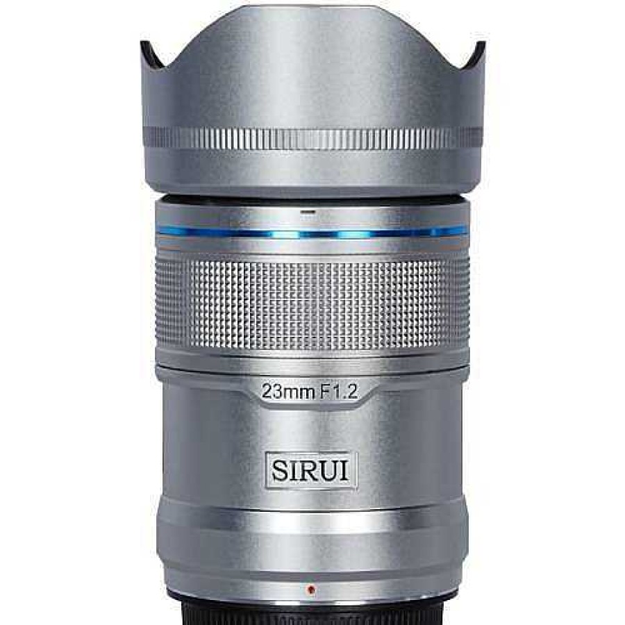 Sirui Sirui Sniper 23Mm F/1.2 Apsc Auto-Focus Lens For Nikon Z Mount - Silver Nikon Z Mount