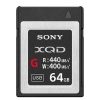 Sony Sony G Series 64Gb Xqd 440Mb/S Memory Card Qxd Memory Cards