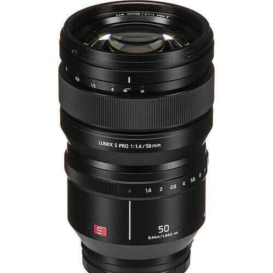 Panasonic Panasonic Lumix S Pro 50Mm F/1.4 Lens L-Mount Alliance Lenses