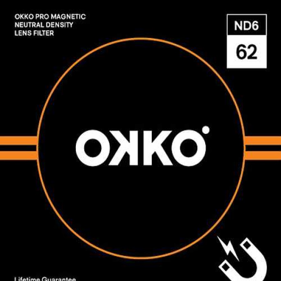 Okko Okko 62Mm Pro Magnetic Neutral Density Nd6 6-Stop Filter Neutral Density Filters