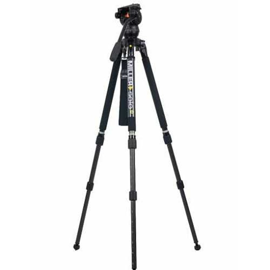 Miller Miller 3712 Cx2 Solo-Q 75 2-Stage Carbon Fibre Video Tripod System Video Tripods