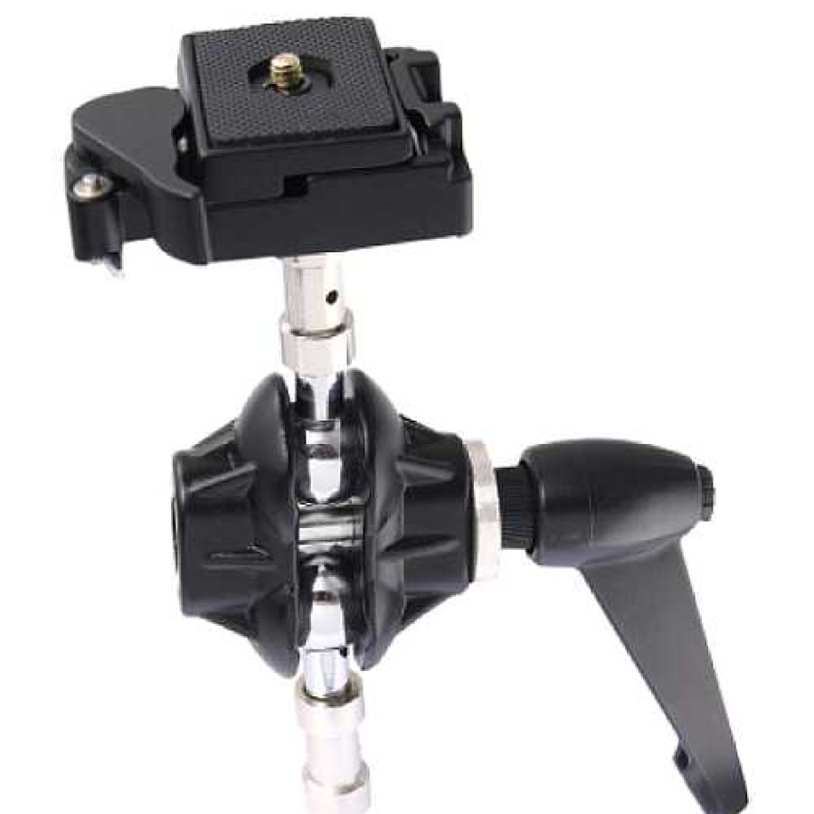 Kupo Kupo Ks-105 Versatile Swivel Adapter With Qr Plate Mounting Hardware