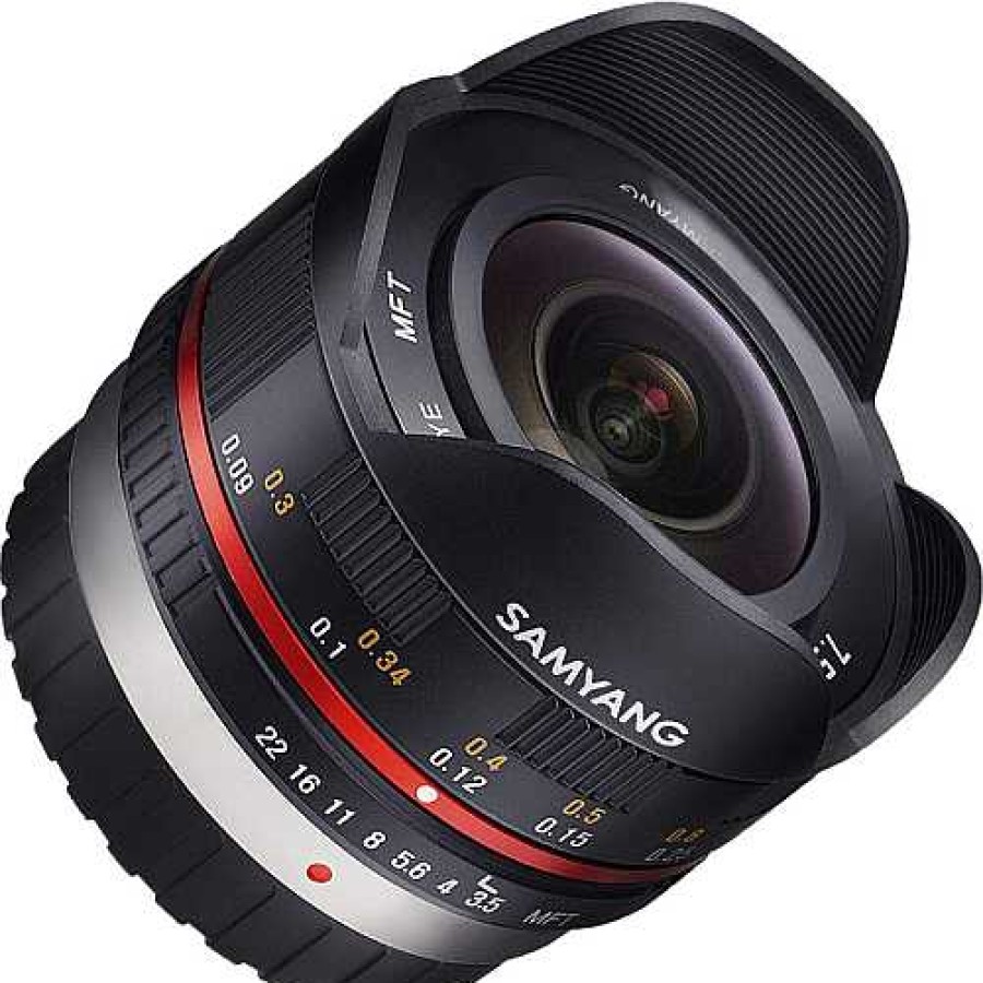 Samyang Samyang 7.5Mm F/3.5 Fisheye Umc Ii Lens For Mft - Black Micro Four Thirds Mount