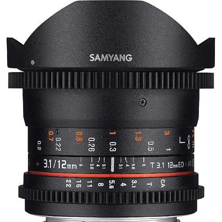 Samyang Samyang 12Mm T3.1 Vdslr Umc Ii Cinema Lens For Nikon Nikon F Mount