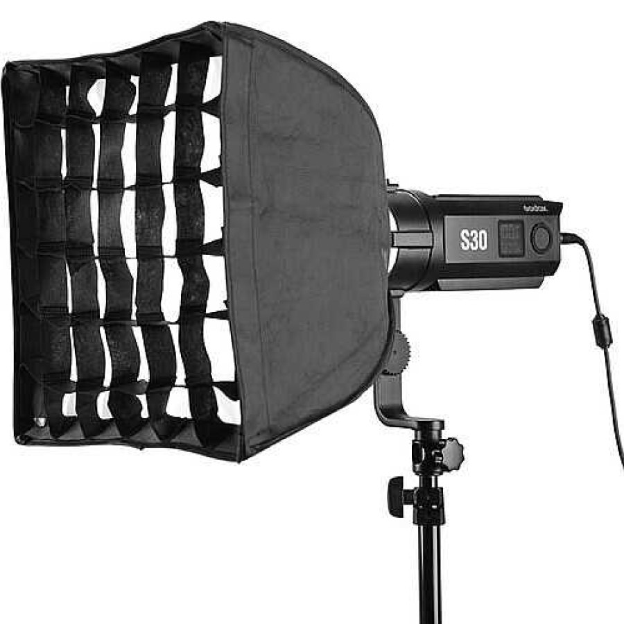 Godox Godox 30Cm Softbox With Grid For S30 Focusing Led Reflectors, Softboxes & Umbrellas