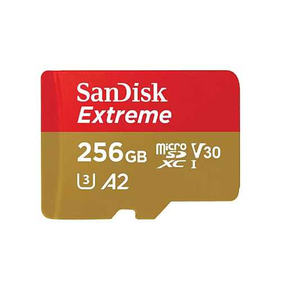 SanDisk Sandisk Extreme 256Gb Microsdxc Uhs-I 190Mb/S Memory Card - V30 Microsd Memory Cards