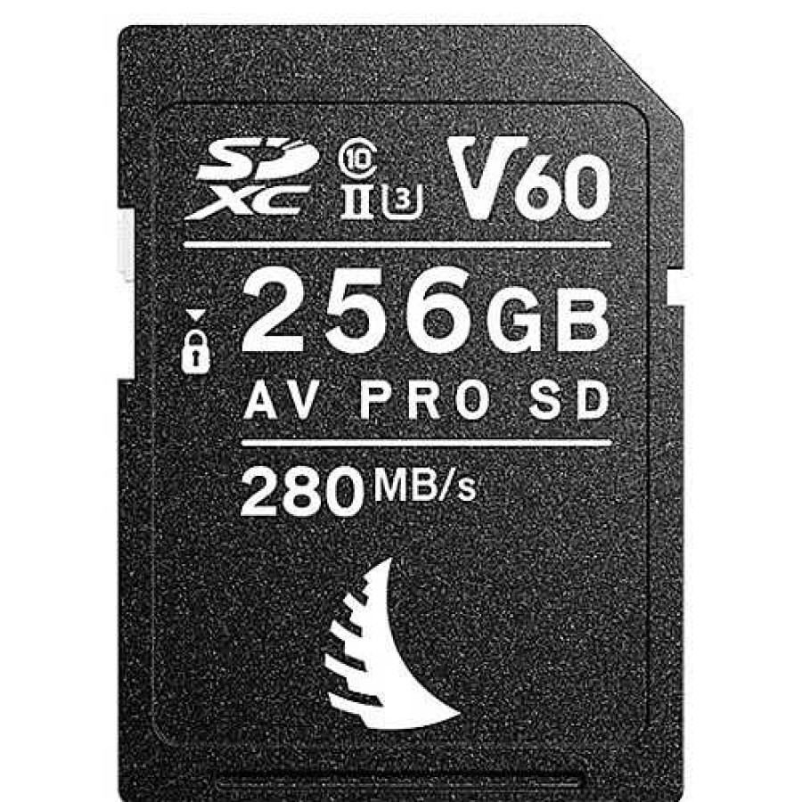 Angelbird Angelbird Av Pro 256Gb Sdxc Uhs-Ii 280Mb/S Memory Card - V60 Sd Memory Cards