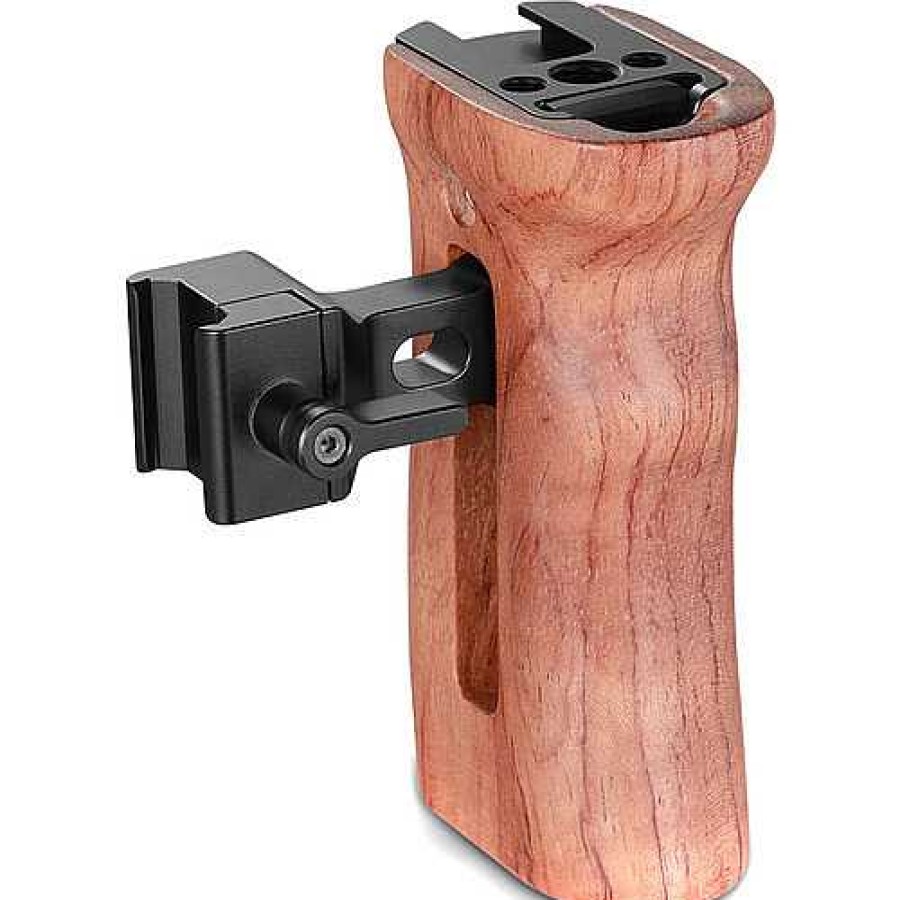 SmallRig Smallrig Wooden Side Handle With Nato Clamp Camera Cages & Rigs