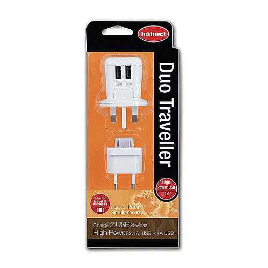 Hahnel Hahnel Duo Usb Traveller Charger Battery Chargers & Plates