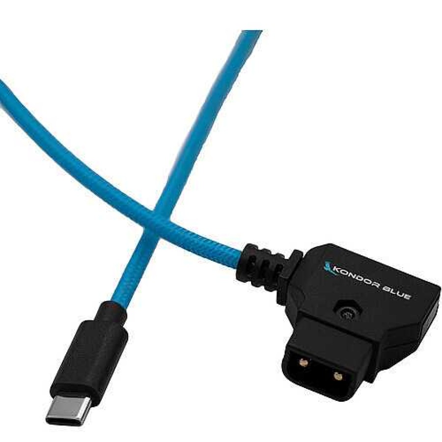 Kondor Blue Kondor Blue 16" D-Tap To Usb C Power Delivery Cable For Mirrorless Cameras And Laptops Cables